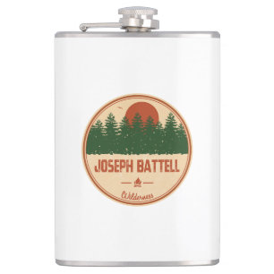 Joseph Battell Wilderness Vermont Hip Flask