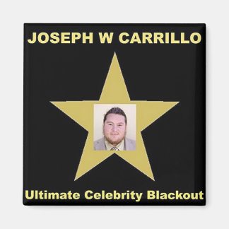 Joseph Carrillo - Ultimate Celebrity Blackout Magnet