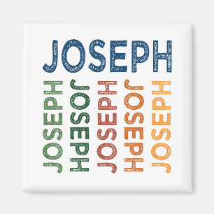 Joseph Cute Colourful Magnet