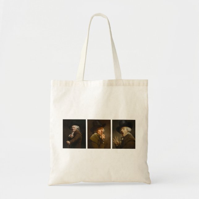 Joseph Ducreux Collage Tote Bag (Front)