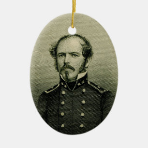 Joseph E. Johnston Ceramic Ornament