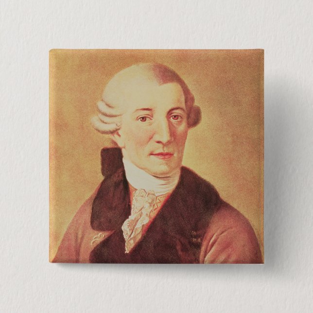 Joseph Haydn 15 Cm Square Badge (Front)