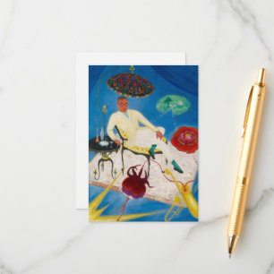 Joseph Hergesheimer by Florine Stettheimer Enclosure Card