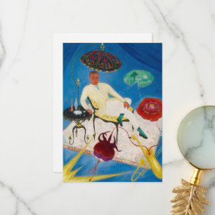 Joseph Hergesheimer by Florine Stettheimer Thank You Card
