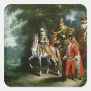 Joseph II, Emperor of Germany Square Sticker