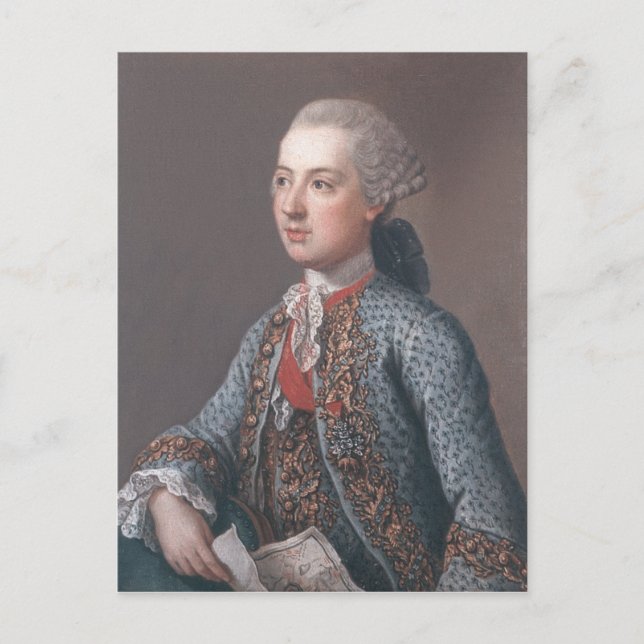 Joseph II  Holy Roman Emperor and King of Postcard (Front)