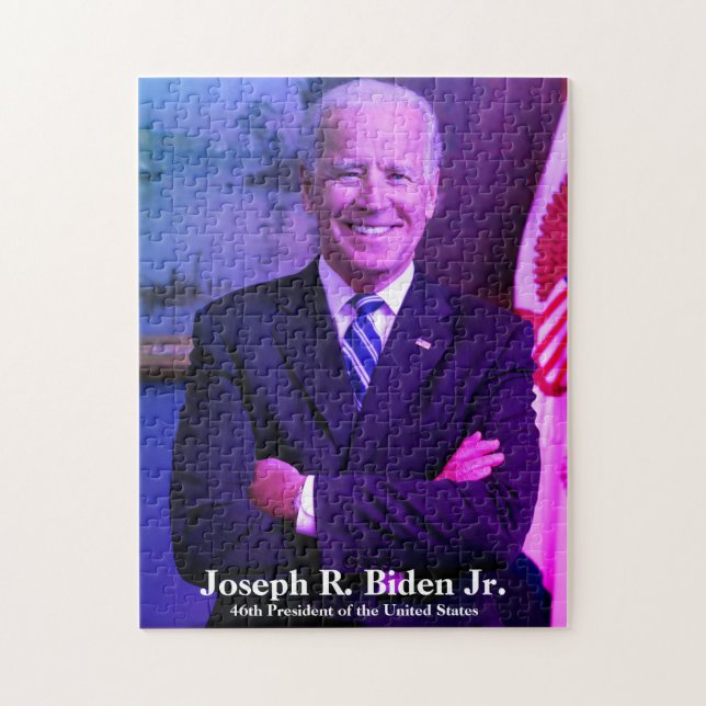 Joseph Joe Biden - 46th President of United States Jigsaw Puzzle (Vertical)