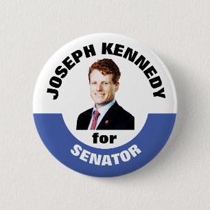 Joseph Kennedy for Senator 6 Cm Round Badge
