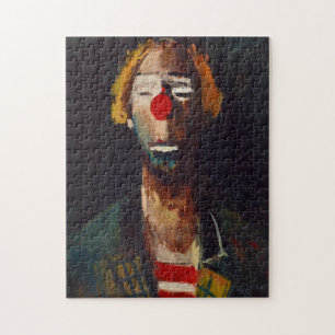 Joseph Kutter Clown Portrait Jigsaw Puzzle