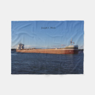 Joseph L. Block fleece blanket