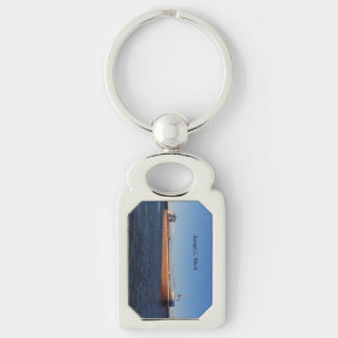 Joseph L. Block metal key chain