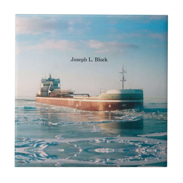 Joseph L. Block tile (Front)