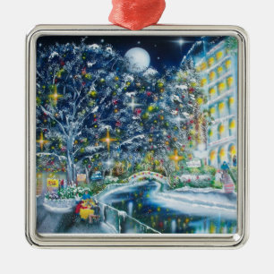 Joseph-La Mancion del Rio Hotel-San Antonio Metal Tree Decoration