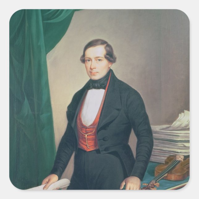 Joseph Lanner Square Sticker (Front)