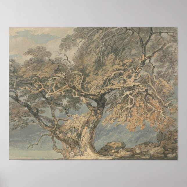Joseph Mallord William Turner - A Great Tree Poster (Front)
