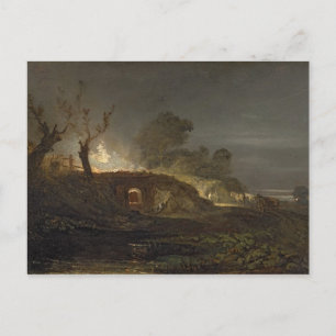 Joseph Mallord William Turner A Lime Kiln at Coa Postcard