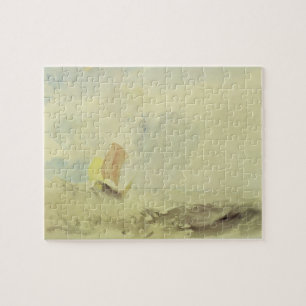 Joseph Mallord William Turner A Sea Piece - A Ro Jigsaw Puzzle