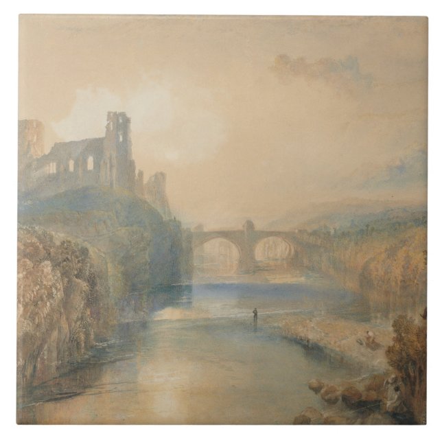 Joseph Mallord William Turner - Barnard Castle Ceramic Tile (Front)