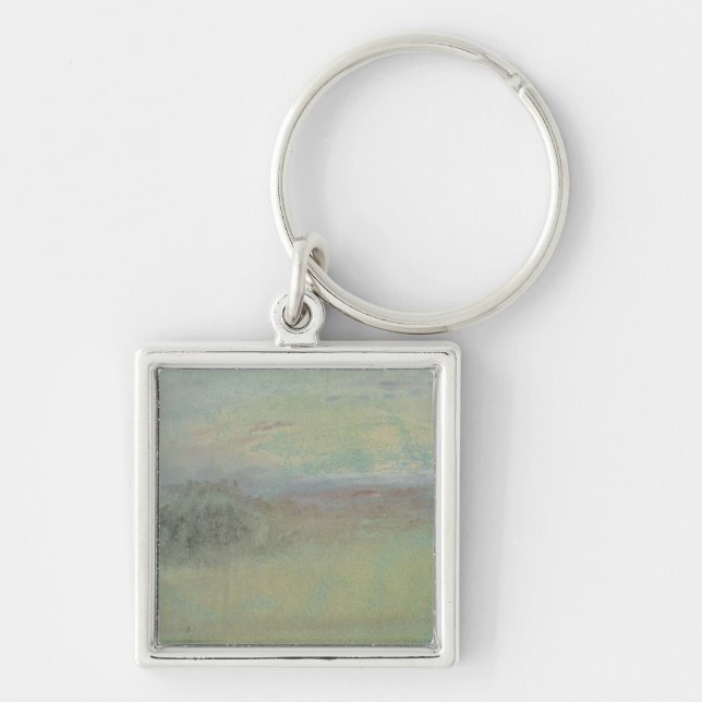 Joseph Mallord William Turner | Coastal scene. c.1 Key Ring (Front)