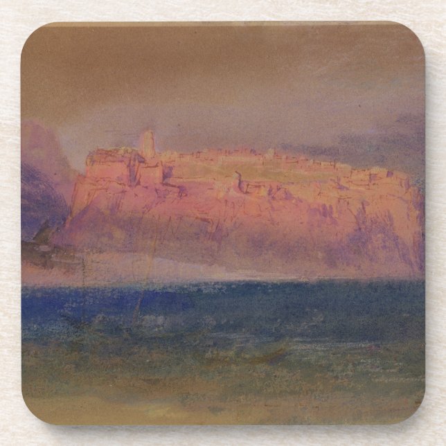 Joseph Mallord William Turner | Corsica, (Monaco?) Coaster (Front)