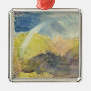 Joseph Mallord William Turner Crichton Castle (M Metal Tree Decoration