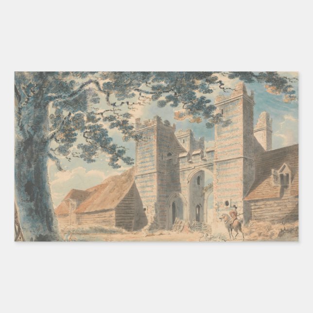Joseph Mallord William Turner - Dent de Lion Rectangular Sticker (Front)