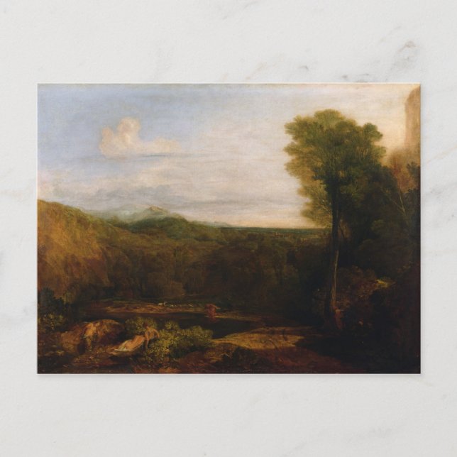 Joseph Mallord William Turner | Echo and Narcissus Postcard (Front)