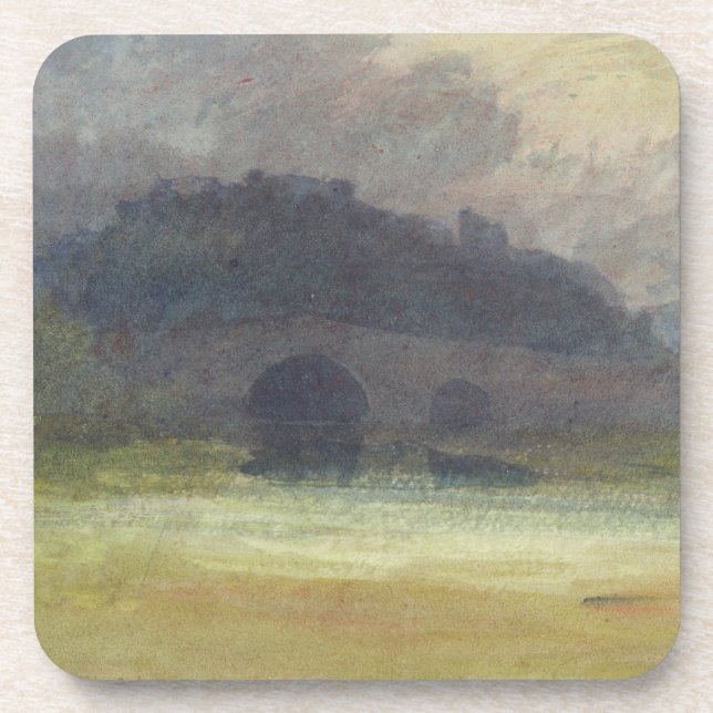 Joseph Mallord William Turner | Evening Landscape  Coaster (Front)