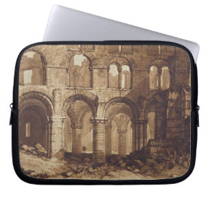 Joseph Mallord William Turner Holy Island Cathed Laptop Sleeve