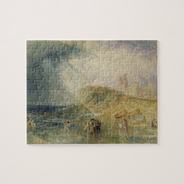 Joseph Mallord William Turner | Holy Island, North Jigsaw Puzzle (Horizontal)