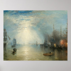Joseph Mallord William Turner - Keelmen Heaving Poster