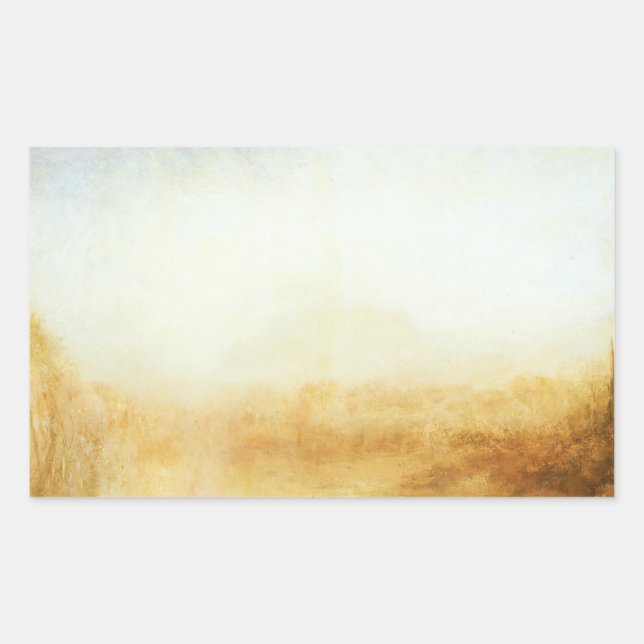 Joseph Mallord William Turner - Landscape Rectangular Sticker (Front)