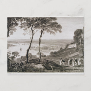 Joseph Mallord William Turner Plymouth Dock from Postcard