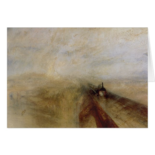 Joseph Mallord William Turner | Rain Steam and Spe (Front Horizontal)