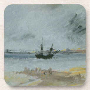 Joseph Mallord William Turner Ship Aground, Brig Coaster