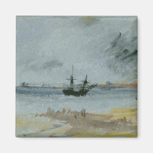 Joseph Mallord William Turner   Ship Aground, Brig Magnet