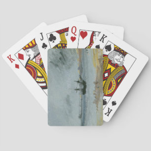 Joseph Mallord William Turner   Ship Aground, Brig Playing Cards