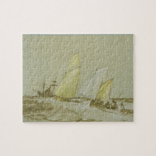 Joseph Mallord William Turner   Shipping, c.1828-3 Jigsaw Puzzle