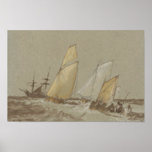 Joseph Mallord William Turner - Shipping Poster