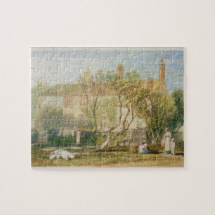Joseph Mallord William Turner Steeton Manor Hous Jigsaw Puzzle