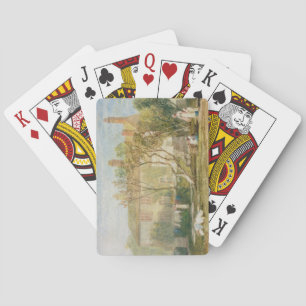Joseph Mallord William Turner Steeton Manor Hous Playing Cards