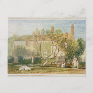 Joseph Mallord William Turner Steeton Manor Hous Postcard