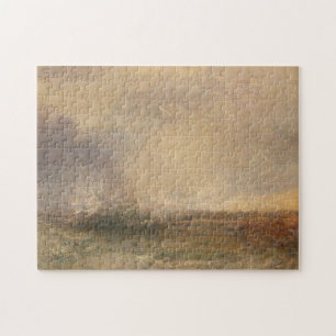 Joseph Mallord William Turner Stormy Sea Brea Jigsaw Puzzle