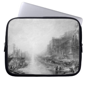Joseph Mallord William Turner The Embarkation of Laptop Sleeve