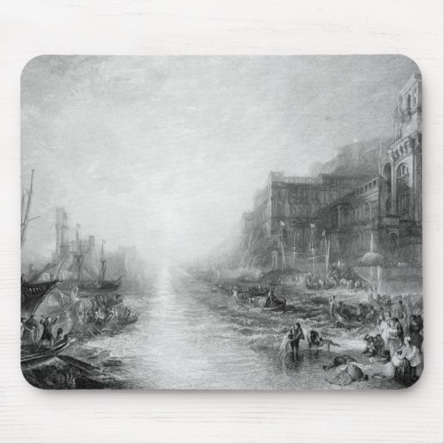 Joseph Mallord William Turner | The Embarkation of Mouse Pad (Front)