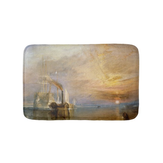 Joseph Mallord William Turner | The "Fighting Teme Bath Mat (Front)