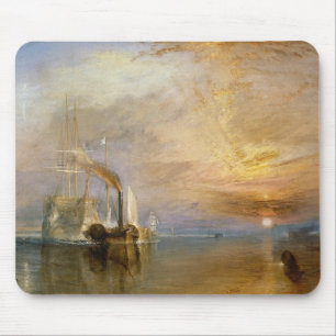 Joseph Mallord William Turner The "Fighting Teme Mouse Pad