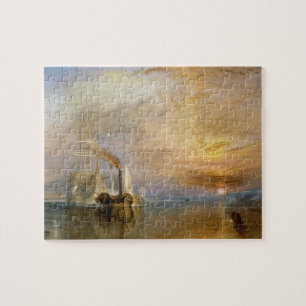 Joseph Mallord William Turner   The Fighting Temer Jigsaw Puzzle