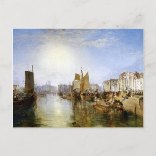 Joseph Mallord William Turner The Harbour of Diepp Postcard