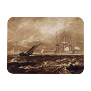 Joseph Mallord William Turner   The Leader Sea Pie Magnet